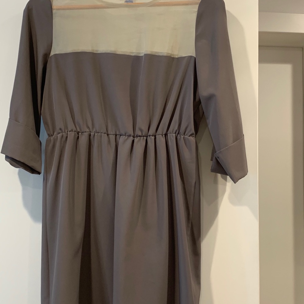 Hawks 3/4 Sleeve Mini Dress